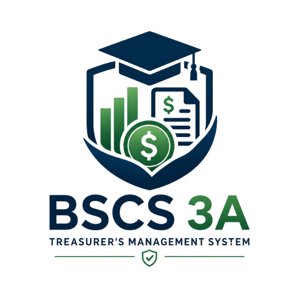 BSCS 3A Treasurer’s Management System screenshot